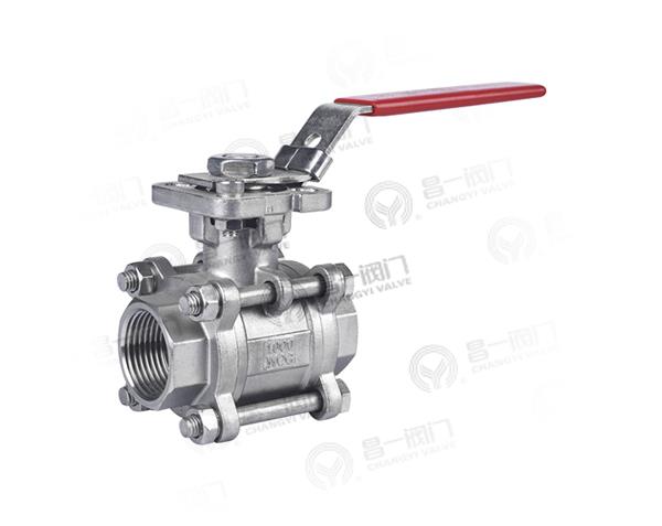 C302/C303 三片式高平臺(tái)螺紋球閥